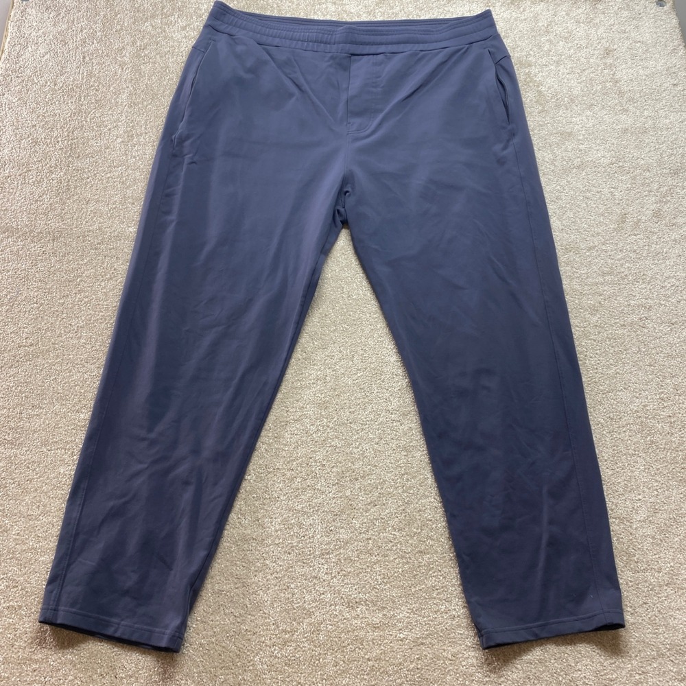 Public Rec Pants Mens 42x30 Workday‎ Blue Stretch Athletic Casual